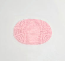 Load image into Gallery viewer, Dollhouse Pink Oval Rug
