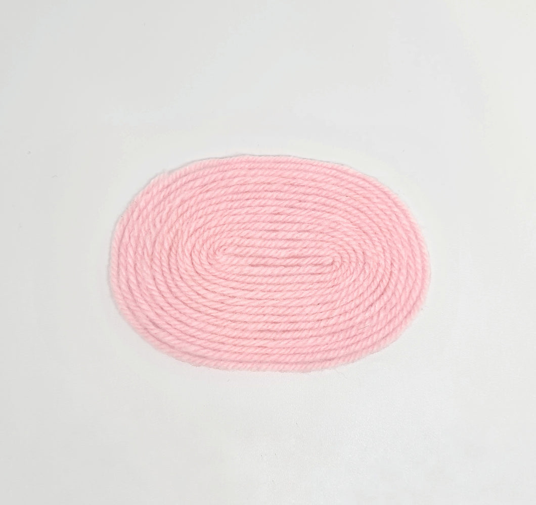 Dollhouse Pink Oval Rug