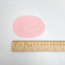 Load image into Gallery viewer, Dollhouse Pink Oval Rug
