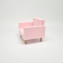 Load image into Gallery viewer, Modern Dollhouse Armchair, Pink
