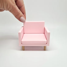 Load image into Gallery viewer, Modern Dollhouse Armchair, Pink
