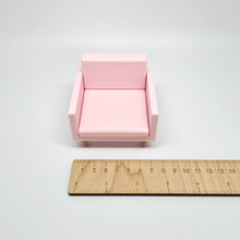 Load image into Gallery viewer, Modern Dollhouse Armchair, Pink
