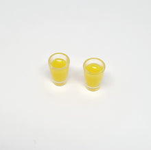 Load image into Gallery viewer, Two Miniature Glasses of Orange Juice
