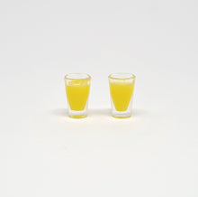 Load image into Gallery viewer, Two Miniature Glasses of Orange Juice
