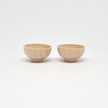 Load image into Gallery viewer, Miniature Wooden Bowls, Set of 2
