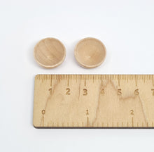 Load image into Gallery viewer, Miniature Wooden Bowls, Set of 2

