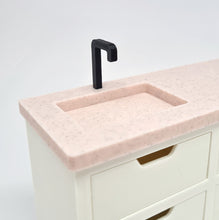 Load image into Gallery viewer, Dollhouse Kitchen, White and Pink Granite
