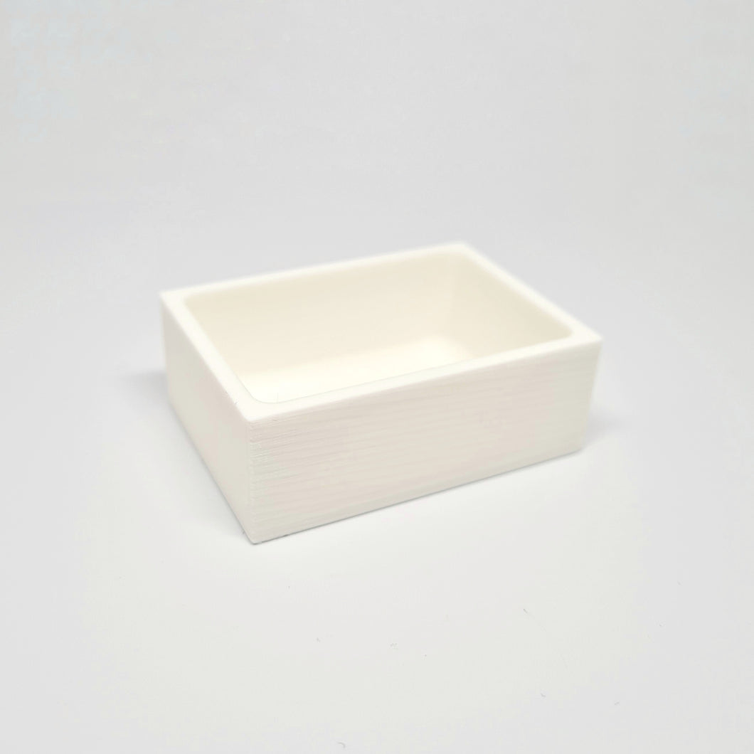 Miniature Farmhouse Kitchen Sink, White