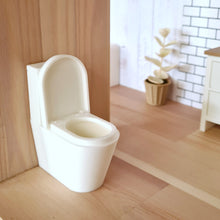 Load image into Gallery viewer, Dollhouse Miniature Toilet

