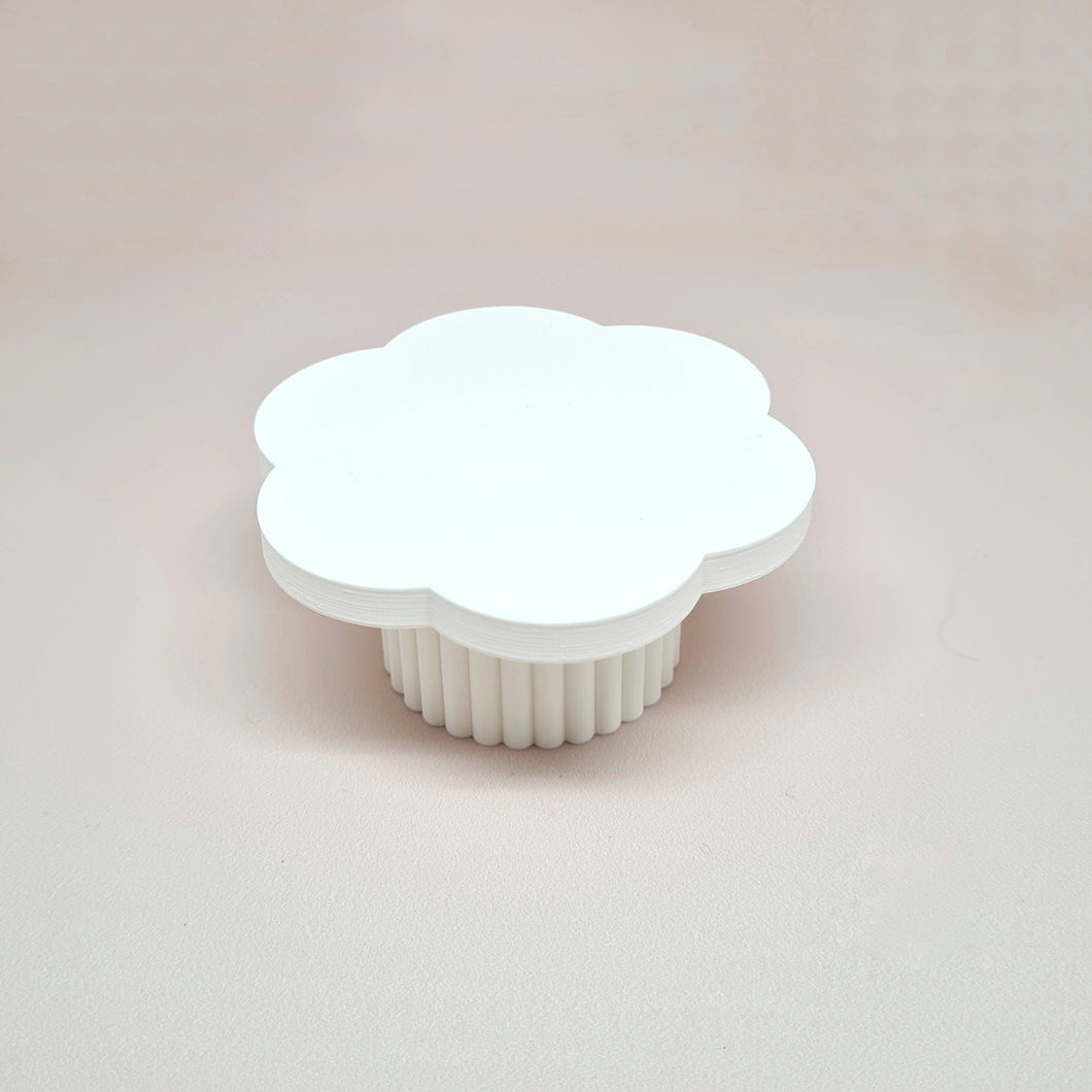Flower Coffee Table, White