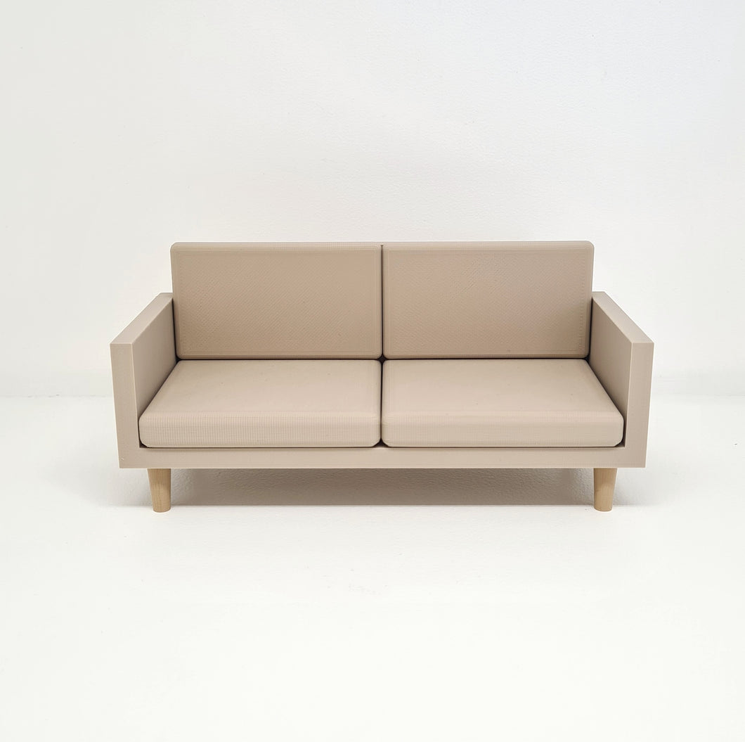 Dollhouse Sofa Lounge, Taupe