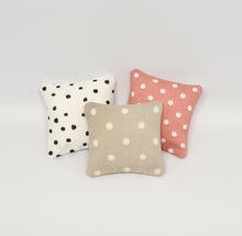 Load image into Gallery viewer, Miniature Polka Dot Cushions
