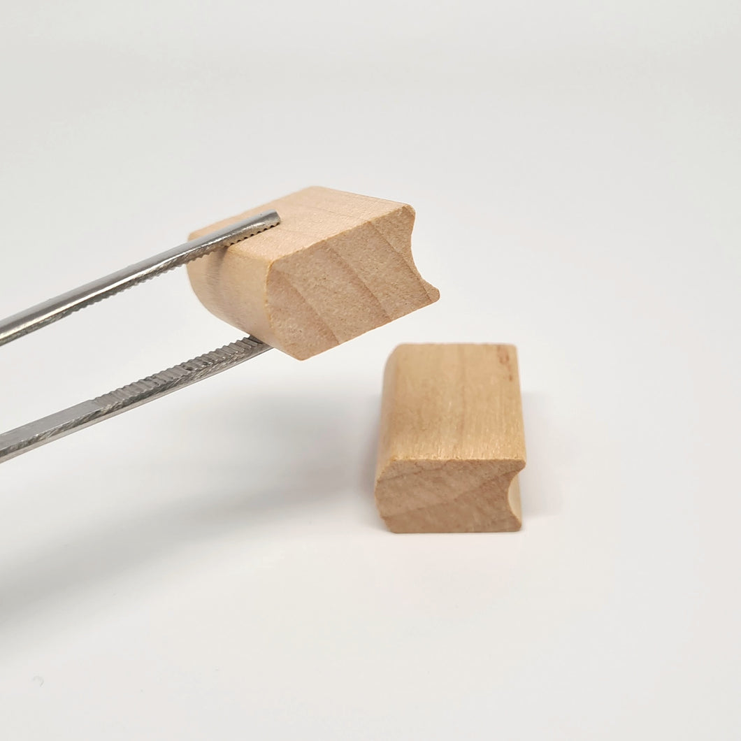 Miniature Chunky Wooden Books, Set of 2