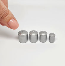 Load image into Gallery viewer, Miniature &quot;Chrome&quot; Canisters
