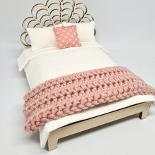 Load image into Gallery viewer, Dollhouse Bed Runner, Dusty Pink
