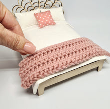 Load image into Gallery viewer, Dollhouse Bed Runner, Dusty Pink
