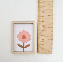 Load image into Gallery viewer, Miniature Framed Boho Flower
