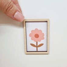 Load image into Gallery viewer, Miniature Framed Boho Flower

