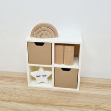 Load image into Gallery viewer, Dollhouse Stacking Rainbow, Natural
