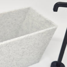 Load image into Gallery viewer, Dollhouse Rectangular Bath, Grey Granite
